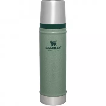 Termosas STANLEY The Legendary Classic Bottle 0,6L žalias – izoliuotas vakuuminis butelis, 600 ml