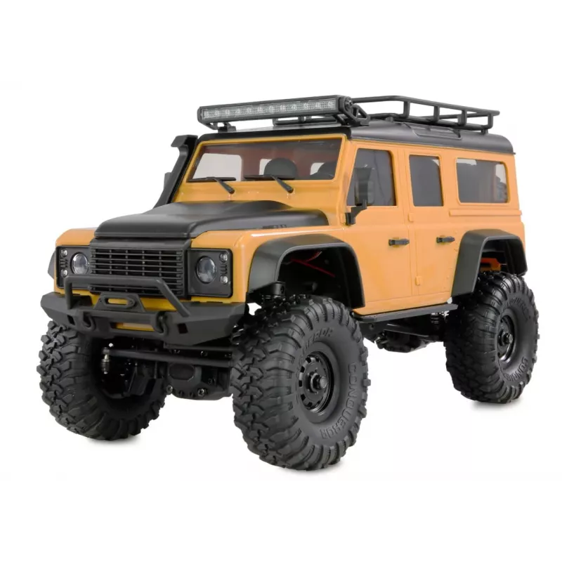 Radijo valdomas krovininis visureigis Amewi Mini‑D90 4WD 1:16 RTR, 4 ratų pavara, mastelis 1:16