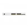 Cisco Catalyst 1300-24FP-4G valdomas jungiklis, 24 prievadai GE, pilnas PoE, 4x1GE SFP, ribota viso naudojimo laiko apsauga (C1300-24FP-4G)