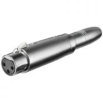 Wentronic Goobay XLR adapteris - XLR lizdas (3 kontaktai) > jack 6,35 mm lizdas (2 kontaktai, mono) (27453)