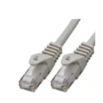 Tinklo kabelis M-Cab 3918 3m Cat6 U/UTP RJ-45 5000 Mbit/s Pilkas