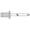 Aklakniedė GESIPA 1454051 Al/St 5x30 mm, veržimo diapazonas 20,0–25,0 mm, pakuotė po 100 vnt.