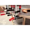 Kampinis spaustuvas Bessey KT5-1CP – 90° kampo fiksavimas plokščių sujungimui ir klijavimui