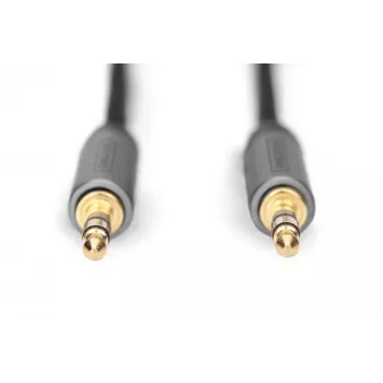 Digitus garso jungiamasis laidas 3.5 mm lizdas – 3.5 mm lizdas 1.8 m juodas