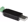 Joy-it USB/RS485 keitiklis Raspberry Pi, Arduino [1x USB 2.0 kištukas A - 1x 2 laidų kabelis] 0 m Juoda (SBC-ttl-rs485)