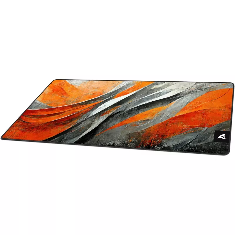 Mechaninė žaidimų klaviatūra Sharkoon SKILLER SGK50 S3 Design Bundle D6 — oranžinė/pilka