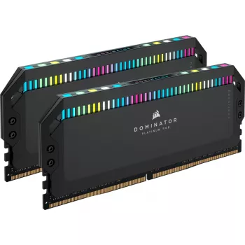 Corsair Dominator Platinum DDR5 64 GB (2x 32 GB) 6400 MHz C32 juodas