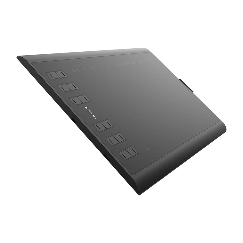 Grafinė planšetė HUION H1060P – 250 × 160 mm darbinis plotas, 5080 lpi, 8192 slėgio lygiai, USB