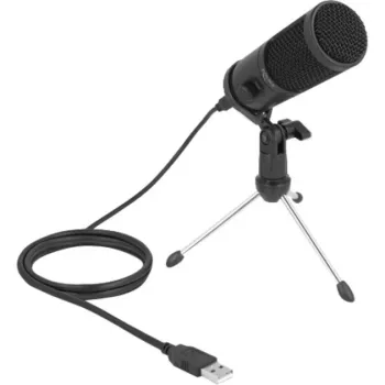 Delock 66832 USB mikrofonas juodas