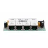 PoE injektorius Extralink 4 prievadai 4x 100Mb/s RJ45, Fast Ethernet, 48 V, be korpuso