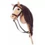 Žirgas ant lazdos HOPPIHORSE Hobby Horse A3 smėlio spalvos