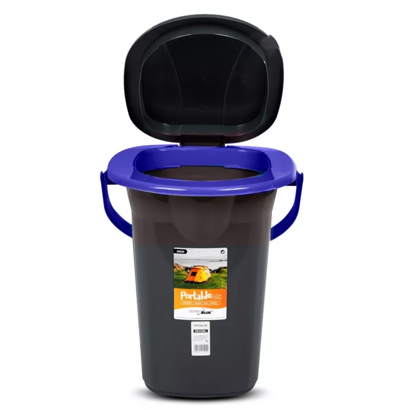 Atliekų talpa Greenblue GB320BB juoda mėlyna plastikinė 19L