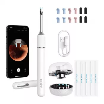 Išmanusis ausų valymo otoskopas Bebird Note 5 Pro (mėlynas)