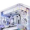 120 mm ARGB PWM korpuso ventiliatorius Jonsbo HF2-120 White