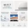 TP-Link Deco BE22 (2 vnt.) belaidis tinklo rinkinys Wi-Fi 7 (802.11be) 2,4 GHz / 5 GHz, balta spalva