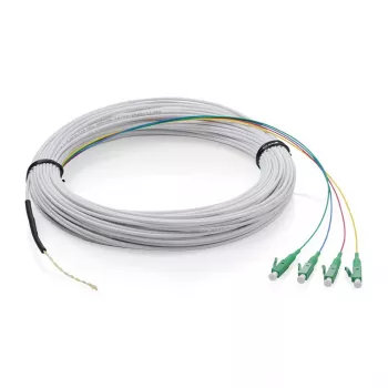 FTTH laidas DIGITUS DK-3904LCA-50-1 vienmodis 4 skaidulos 4 LC/APC 50 m