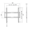 TV laikiklis LogiLink BP0009 139,7 cm (55 coliai) Juodas