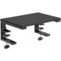 SpeaKa Professional SP-10938476 Monitorio stovas 380 mm x 250 mm Aukštis: iki 236 mm Juoda