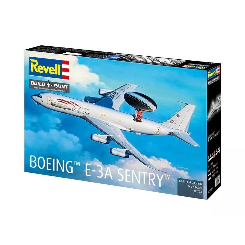 Plastikinis modelis REVELL Boeing E-3A Sentry 1:144