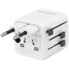 Kelioninis adapteris CANYON OnTour One EU UK US AUS Baltas (CNS-TA1005W)