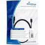 Audio kabelis MediaRange MRCS189 1,5 m 3,5 mm Juodas