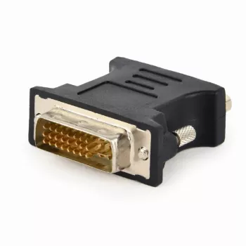 Lyties keitiklis DVI-A į VGA 15-pin, Gembird A-DVI-VGA-BK