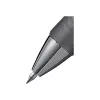 PENTEL EnerGel XM Klick Black – užsegamas rašiklis su metalo efektu, 0,7 mm, juodas, 12 vnt.