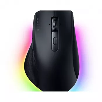 Razer Pro Click V2 pelė, skirta žaidimams, dešinei rankai, RF belaidė + Bluetooth + USB Type-C, optinė, 30000 DPI