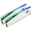 Patriot Viper Elite 5 RGB 48 GB (2x 24 GB) DDR5-6000 MHz atminties rinkinys, baltas, PVER548G60C42KW
