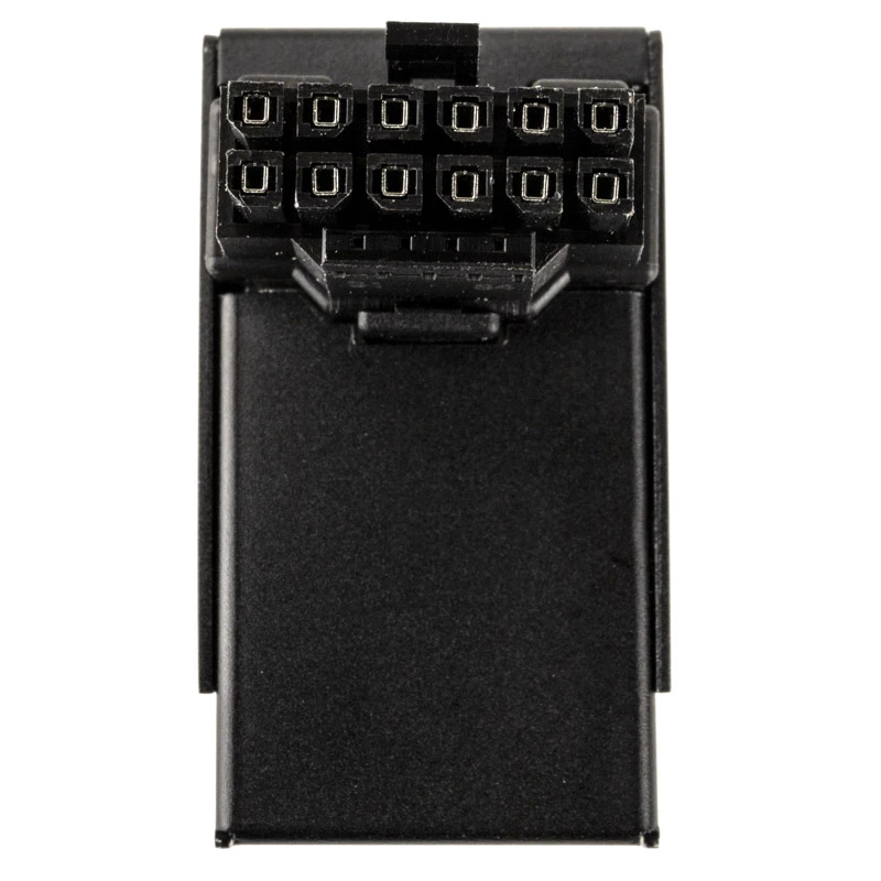 Kolink Core Pro 12V-2x6 90° adapteris - Type 2, juodas
