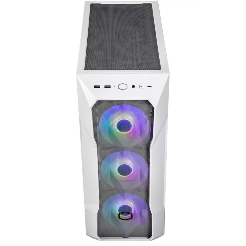 Korpusas Cooler Master MasterBox TD500 Mesh V2 Midi Tower baltas