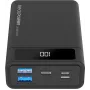 RealPower PB-20k PD - 20000 mAh nešiojamas akumuliatorius (juodas)