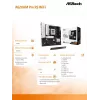 Motininė plokštė ASROCK A620AM PRO RS WIFI AM5 microATX, AMD A620, 4×DDR5, Wi‑Fi, HDMI, DP, 3×M.2, 2×SATA, 7.1 garso, 1Gb LAN