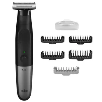 BRAUN XT5100 Series X Hybrid Plaukų, Barzdos, Kūno Trimeris, šlapiam/sausam naudojimui, juodas