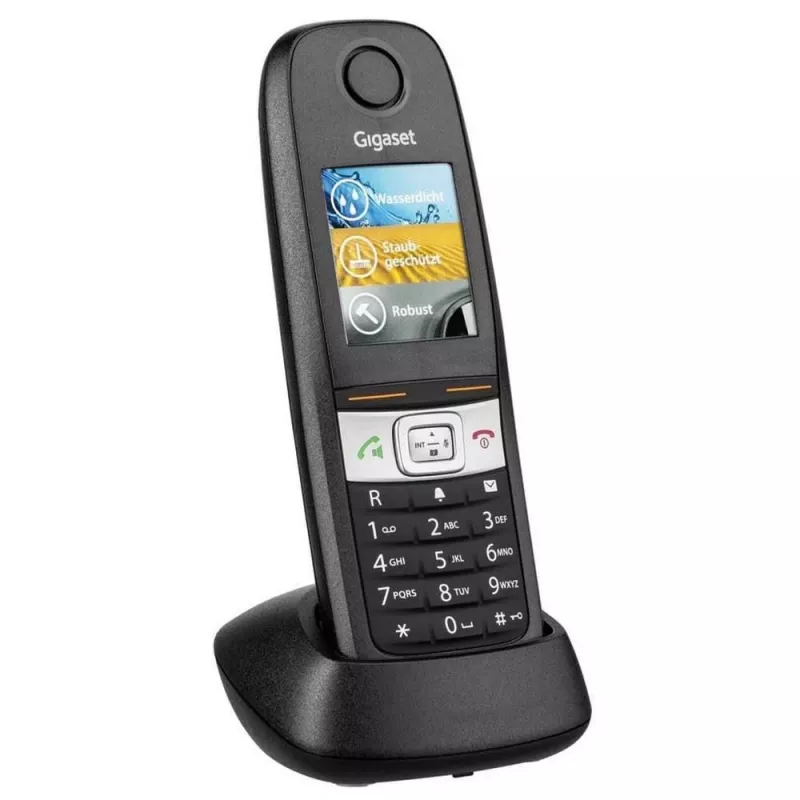 Analognis telefonas Gigaset E630HX, pilka spalva
