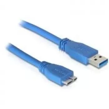 USB kabelis DeLOCK 83502 USB 3.2 Gen 1 5m USB A Micro-USB B mėlynas
