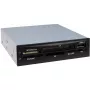 Inter-Tech Nitrox Multi Card Reader CI-02 – kortelių skaitytuvas – 8,9 cm (3,5 colio) (CF I, CF II, MS, MS PRO, Microdrive, MMC, SD, MS Duo, xD, MS PRO Duo, TransFlash, microSD, SDHC, MS Micro)