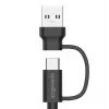 USB 3.2 Gen 1 (3.1 Gen 1) kabelis Speedlink SL-460101-BK, 3 m, USB A/USB C į USB C, juodas