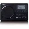 Nešiojamas radijo imtuvas Lenco MPR-035BK – FM/AM, maitinimas iš tinklo arba baterijų, 2,5 colio LCD, 20 FM išankstinių nustatymų, 3,5 mm išvestis