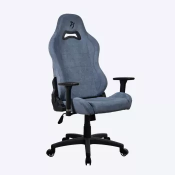 Žaidimų kėdė Arozzi Torretta SoftFabric Blue – ergonomiškas dizainas, reguliuojamas aukštis ir porankiai