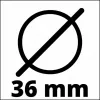 Antgalis Einhell 2351204 juodas