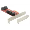 DeLOCK 89384 PCIe SATA valdiklio plokštė, 10 vidinių prievadų