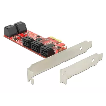 DeLOCK 89384 PCIe SATA valdiklio plokštė, 10 vidinių prievadų