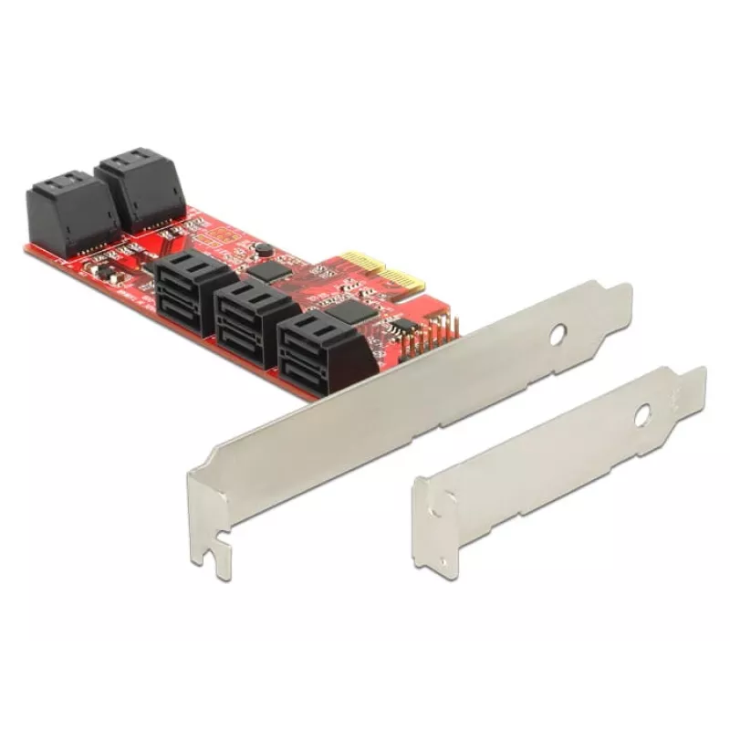 DeLOCK 89384 PCIe SATA valdiklio plokštė, 10 vidinių prievadų