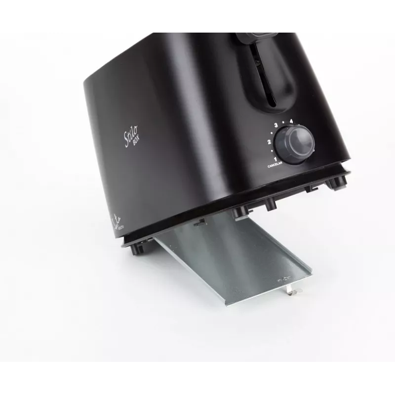 Skrudintuvas JATA TT631 2 griežinėliai 750 W Juodas Nerūdijantis plienas