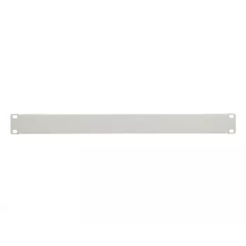 Užpildymo panelė Extralink Front Blank Panel 1U 19 colių pilka, plieninis korpusas
