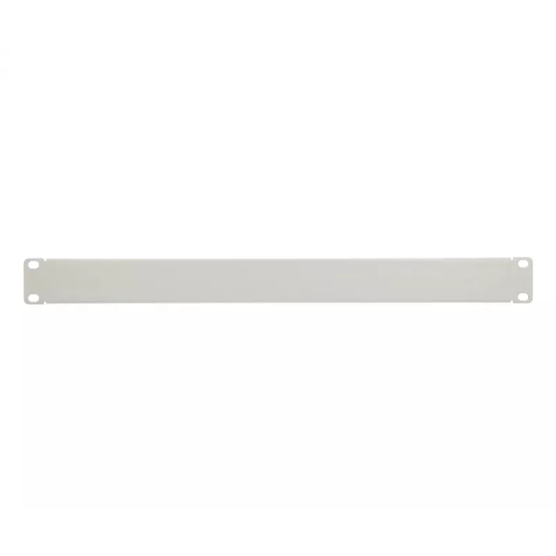 Užpildymo panelė Extralink Front Blank Panel 1U 19 colių pilka, plieninis korpusas