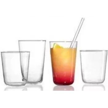 Ilgo gėrimo stiklinė ritzenhoff & breker LOA 400 ml, tinkama plauti indaplovėje, aukštis 130 mm