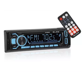 Automagnetola BLOW AVH-8890 FM 45W su Bluetooth, USB, AUX ir LCD ekranu