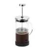Jata HCAF1135 rankinis kavos virimo aparatas French Press 0,35 L juodas permatomas BPA-free
